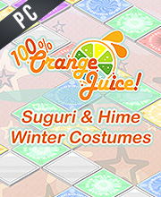 100% Orange Juice Suguri & Hime Winter Costumes Pc