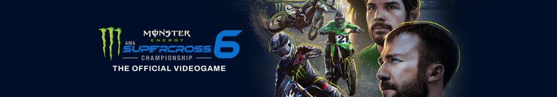 Le jeu officiel du championnat de motocross: Monster Energy Supercross 6