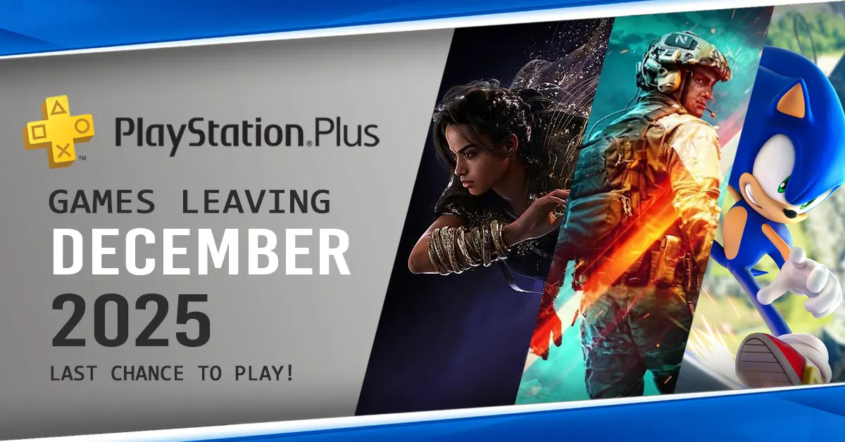 Jeux quittant le PlayStation Plus en décembre 2025