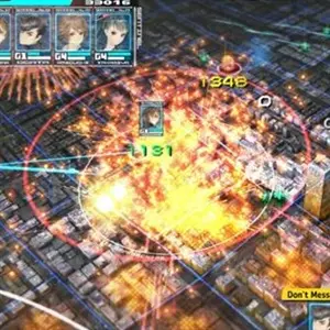 13 Sentinels Aegis Rim - Interface de combat