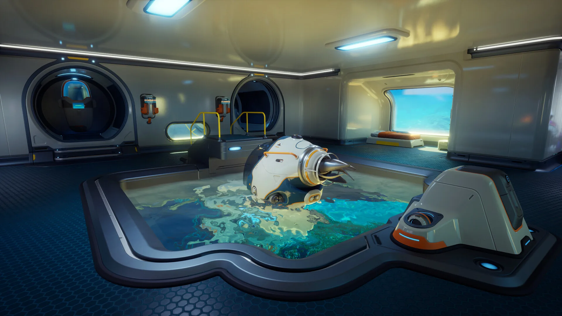 Capture d'ecran Subnautica 2 exploration de biome sous-marin