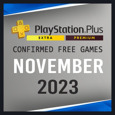 Jeux gratuits PS Plus Extra et Premium pour novembre 2023 - Confirmés