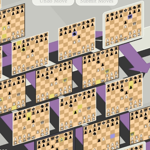 5D Chess With Multiverse Time Travel - Tourner