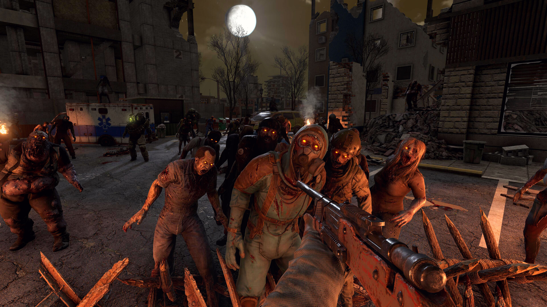 Bannière terrain vague 7 Days to Die avec équipement de survie