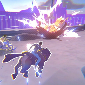 Aerial_Knight’s We Never Yield - Course à Vélo et à Cheval