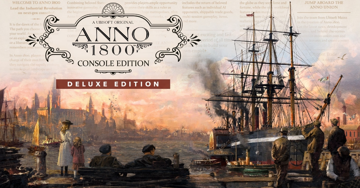 Anno 1800 Deluxe Console Edition PS5 Key – Trouve-le Moins Cher sur Goclecd