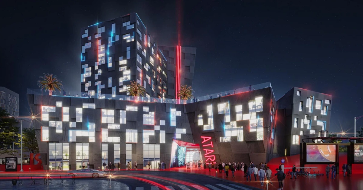 Atari Hotel Phoenix : Nouveaux designs et ouverture en 2028 révélés