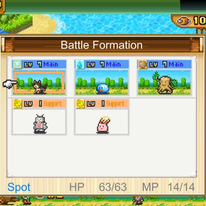 Beastie Bay DX - Formation de Bataille