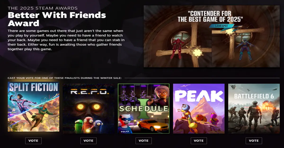 Meilleurs jeux coop 2026