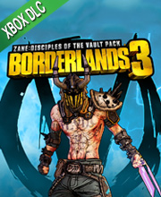 Borderlands 3 Multiverse Disciples of the Vault Zane Cosmetic Pack Xbox One