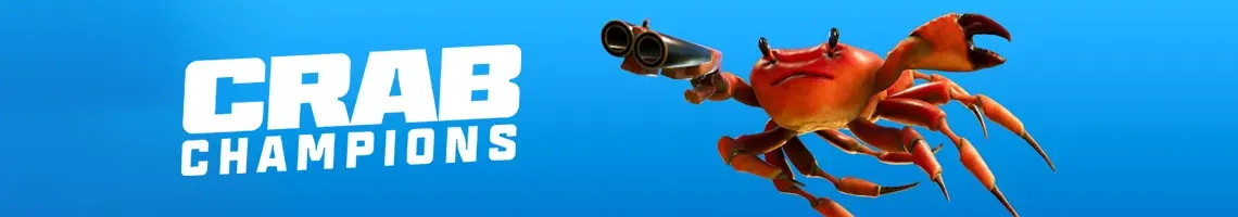 UN BULLET HELL ROGUELIKE DÉLIRANT AVEC DES COMBATS EXPLOSIFS : CRAB CHAMPIONS