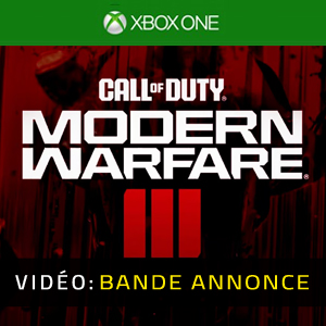 Call of Duty Modern Warfare 3 2023 Vidéo Trailer