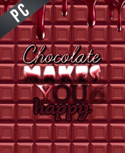 Chocolate makes you happy 6 Pc