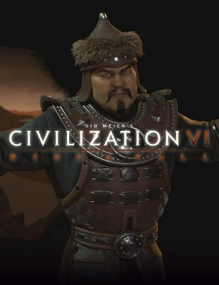 Civilization 6 Rise and Fall va voir le retour de Gengis Khan et des mongols