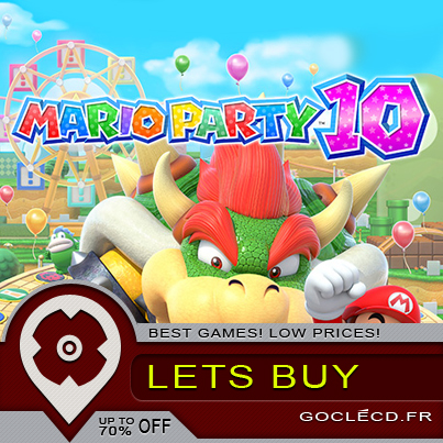 Comment activer une clé Mario party 10 sur Wii U