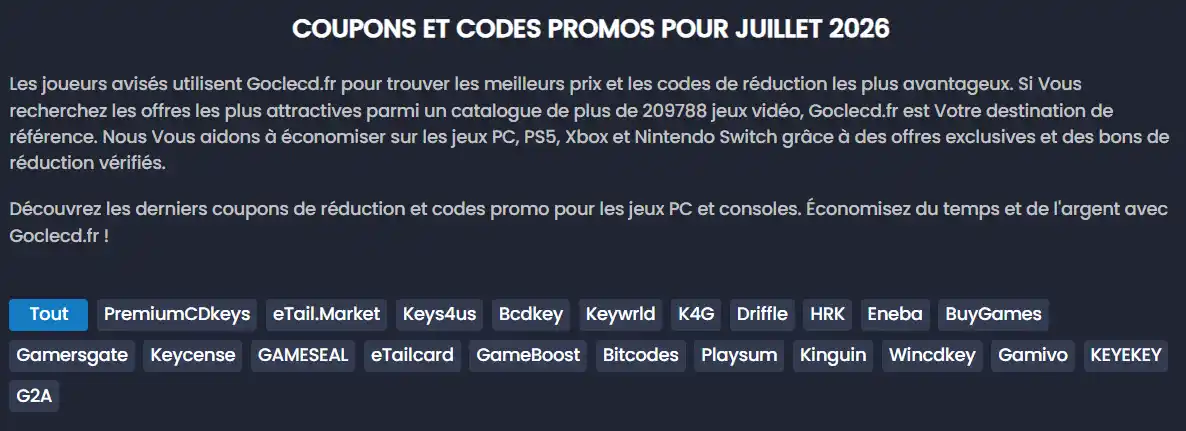 Pourquoi les prix sont-ils si bas sur GocleCD.fr