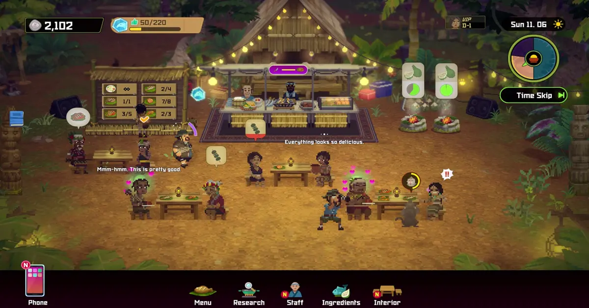 Dave se précipitant entre les stations de cuisson et les tables du nouvel avant-poste du Bancho Grill