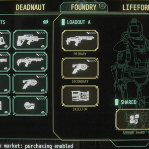 Deadnaut Signal Lost - Armes