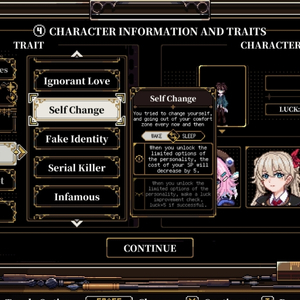 Depersonalization - Informations et Traits du Personnage