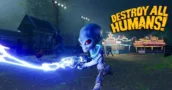 La nouvelle caravane de Destroy All Humans nous accueille dans Turnipseed Farm
