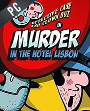 Detective Case and Clown Bot in Murder in the Hotel Lisbon Pc
