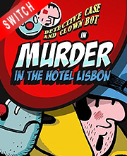 Detective Case and Clown Bot in Murder in The Hotel Lisbon