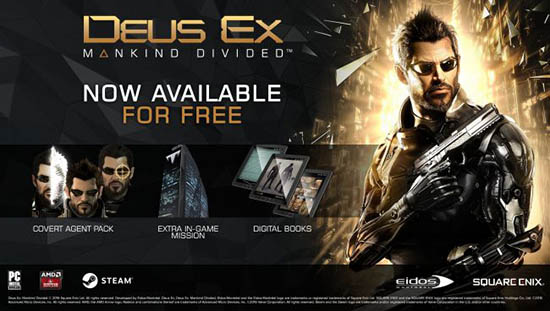 bonus gratuit Deus Ex Mankind Divided