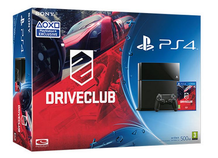 Nouveau pack Playstation 4 avec DriveClub