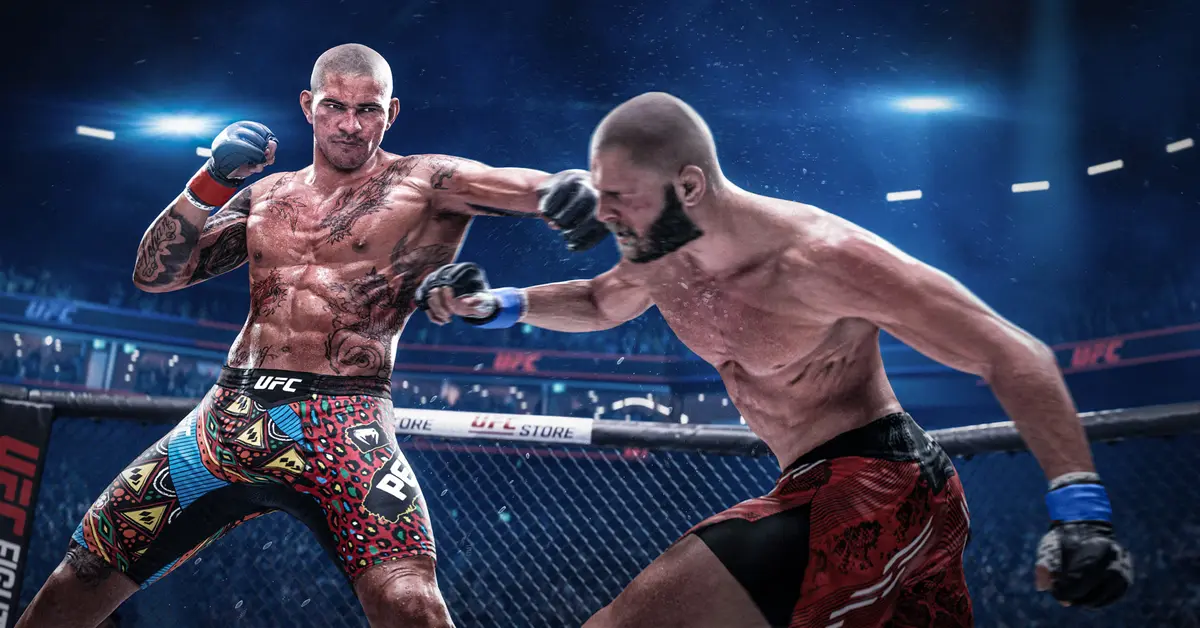 Action de combat dans EA Sports UFC 6 sur PS5 et Xbox Series X/S