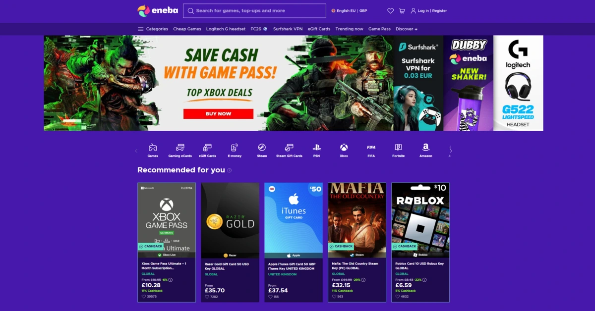 Alternatives à CDKeys.com
