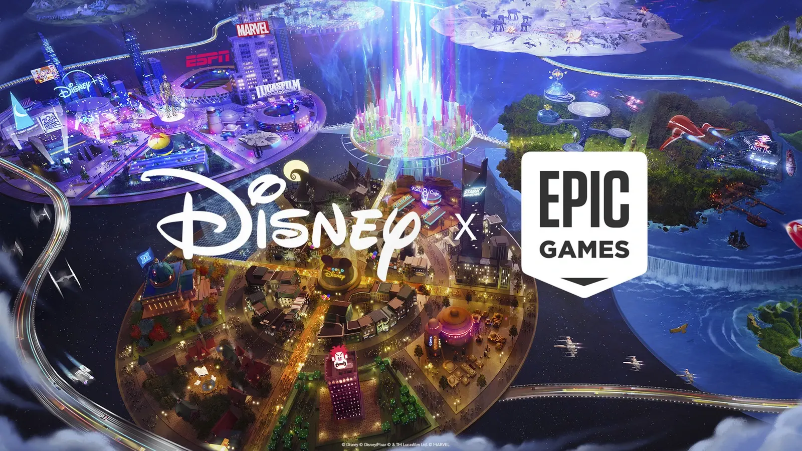 Epic Games et Disney se sont associés pour créer un univers massif dans Fortnite.