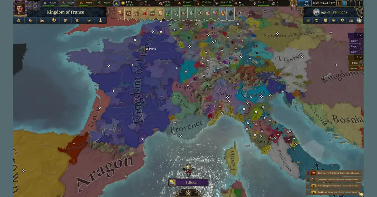 Europa Universalis V : Le jeu de grande stratégie le plus attendu de 2026 ? Trouvez la clé la moins chère dès maintenant