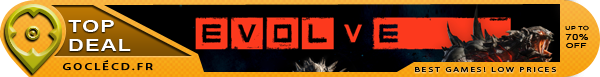 Evolve cle cd moins cher