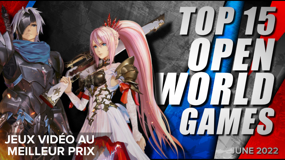 15 meilleurs jeux à monde ouvert et comparaison des prix