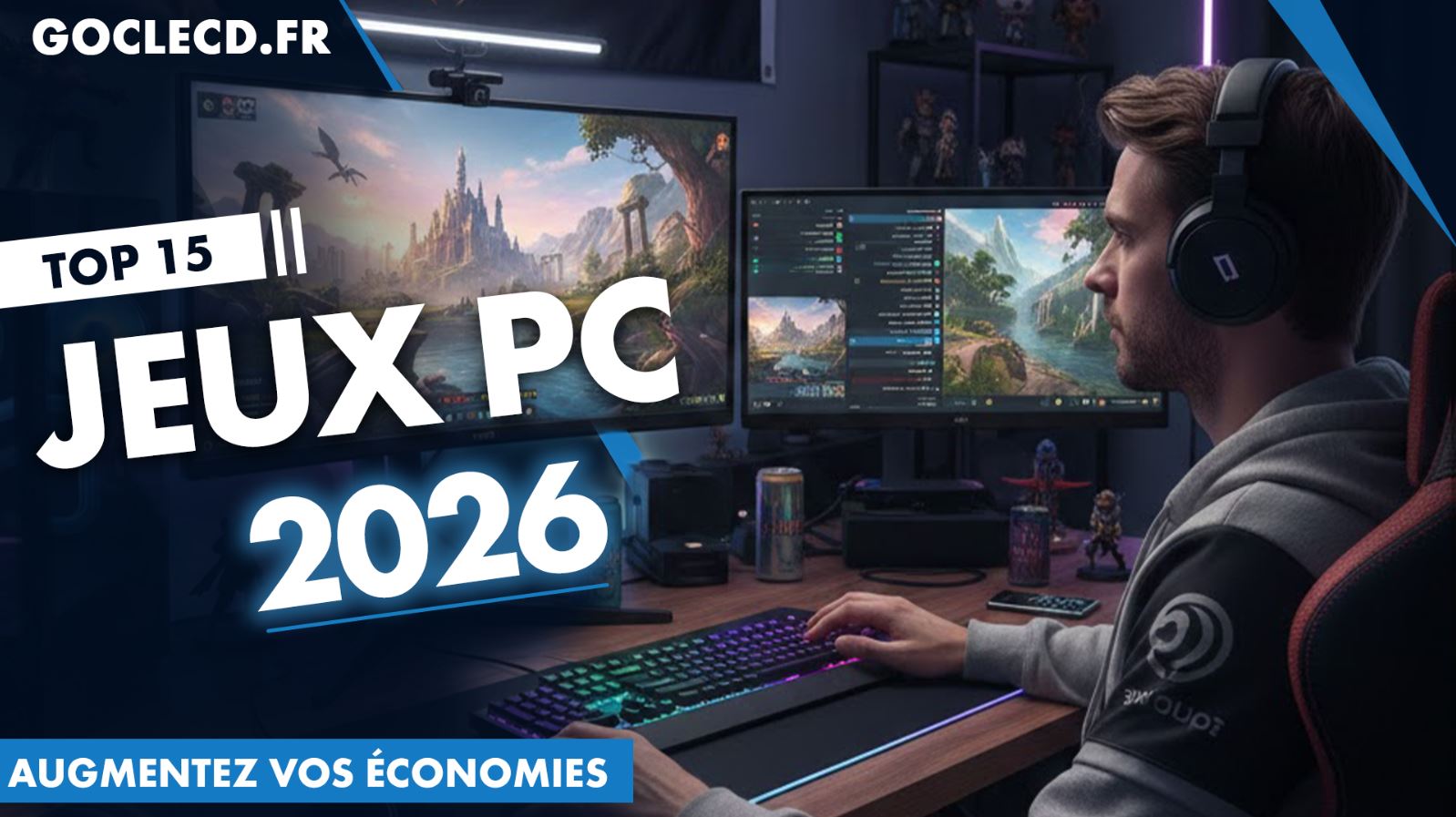 Les 15 meilleurs jeux PC de 2026
