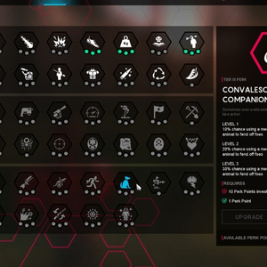 Far Horizon - Avantages de Niveau 1