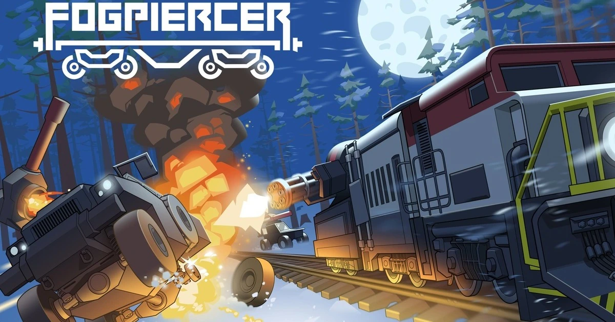 Les joueurs commandent un train évolutif contre des factions des terres désolées dans les affrontements sur grille de Fogpiercer.