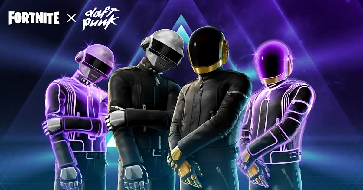Daft Punk dans Fortnite