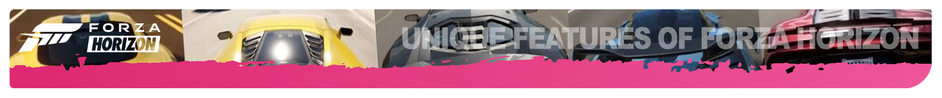Caractéristiques Uniques de Forza Horizon