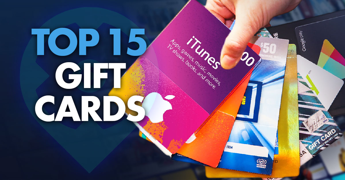 Les 15 meilleures cartes-cadeaux de 2024