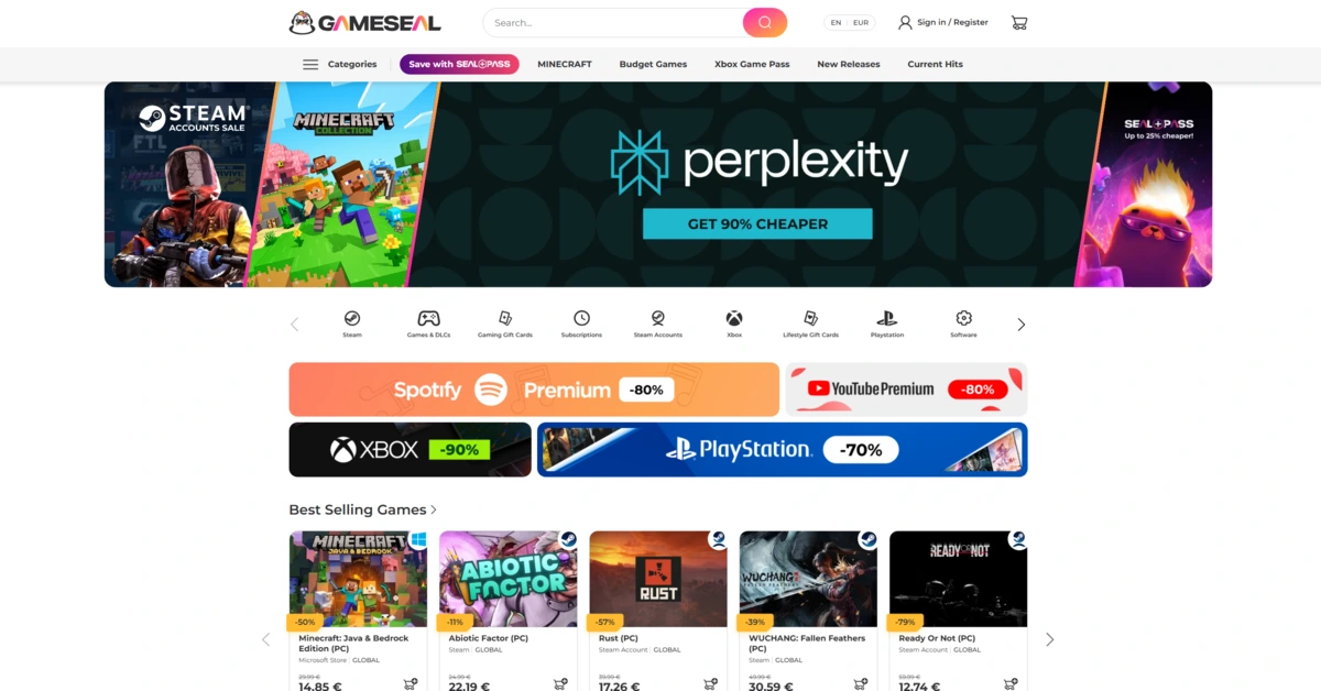 Alternatives à CDKeys.com