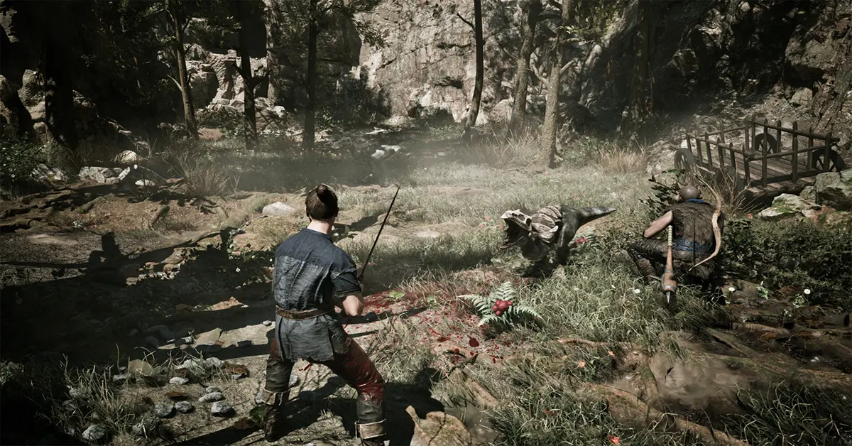 Gameplay des combats de Gothic Remake contre des Charognards