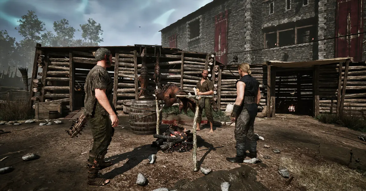 Le héros sans nom de Gothic 1 Remake se tenant dans la Vallée des Mines sous Unreal Engine 5