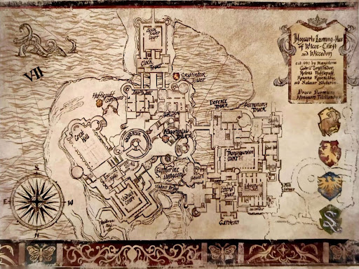 La Map de Hogwarts Legacy entiÃ¨rement dÃ©voilÃ©e comme par magie