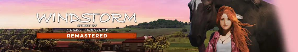UN JEU D’AVENTURE ÉQUESTRE BASÉ SUR LE FILM : WINDSTORM START OF A GREAT FRIENDSHIP REMASTERED
