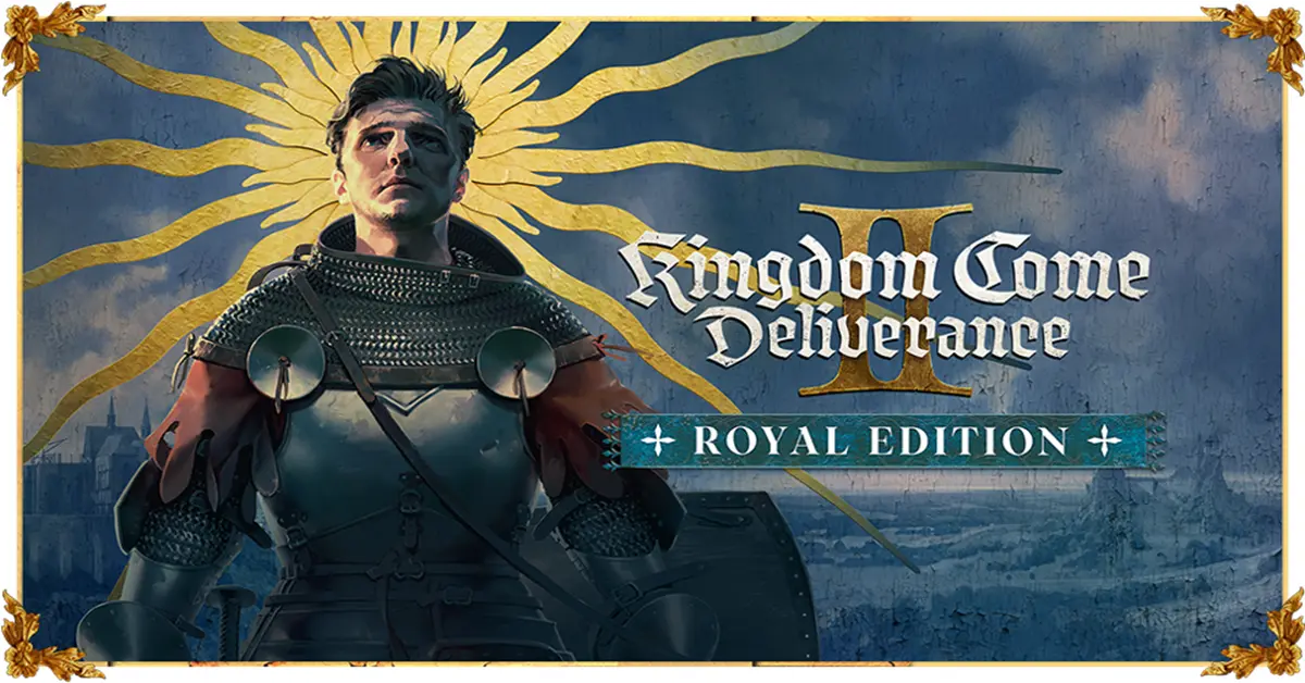 Illustration de couverture de Kingdom Come Deliverance II Édition Royale sur PC avec Henry