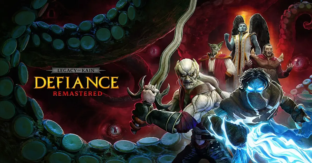 Legacy of Kain Defiance Remastered Kain et Raziel ensemble
