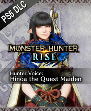 Monster Hunter Rise Hunter Voice Hinoa the Quest Maiden Playstation 5