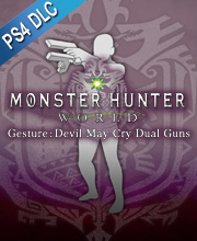 Monster Hunter World Gesture Devil May Cry Dual Guns