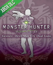 Monster Hunter World Gesture Devil May Cry Dual Guns Xbox One